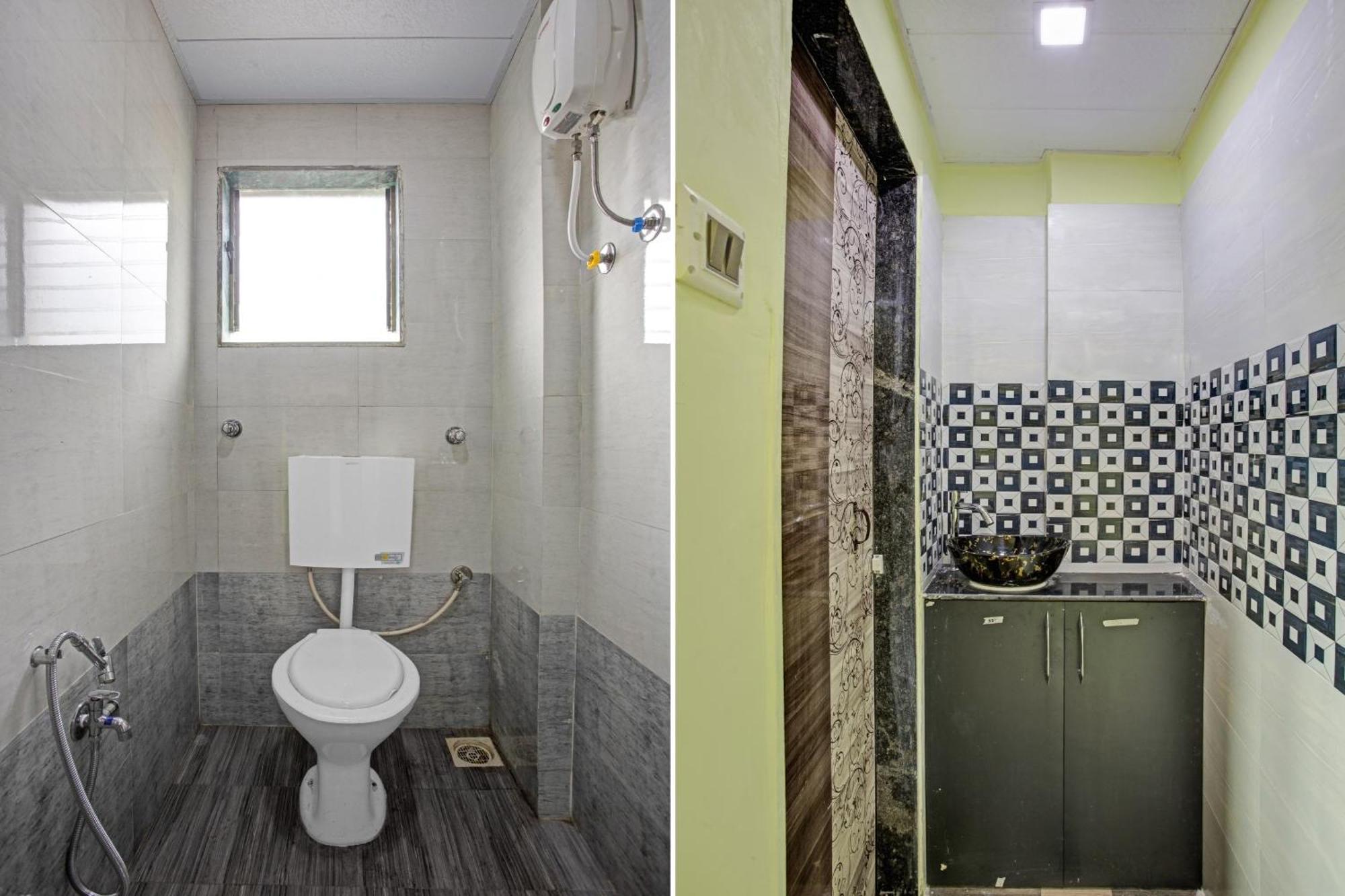 Hotel O Om Sai Residency Lodging And Boarding Taloje Budrukh Buitenkant foto